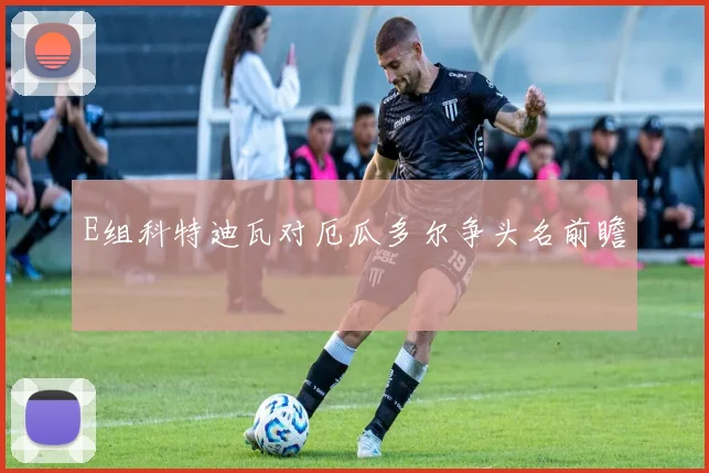 E组科特迪瓦对厄瓜多尔争头名前瞻